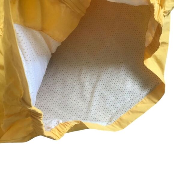 Nautica Competition Men's Windbreaker Jacket Yellow Large Sail Mesh Lining - Picture 5 of 7